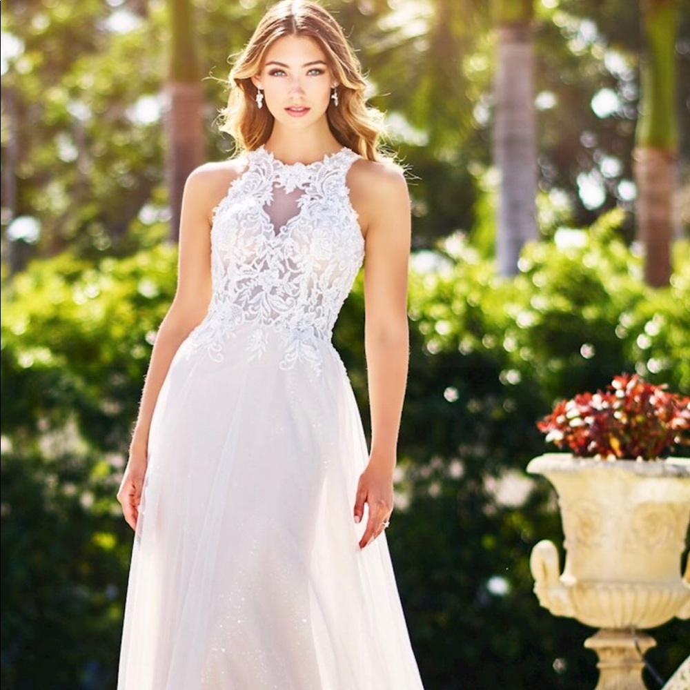 NEW Martin Thornburg Mina A-Line Wedding Gown